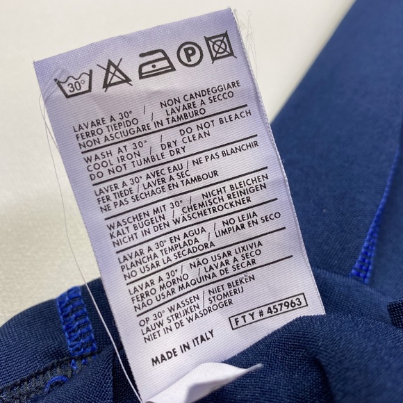 (Sold)Kappa Men's Short Sleeve Jersey Shirt Blue - Picture 6 of 6